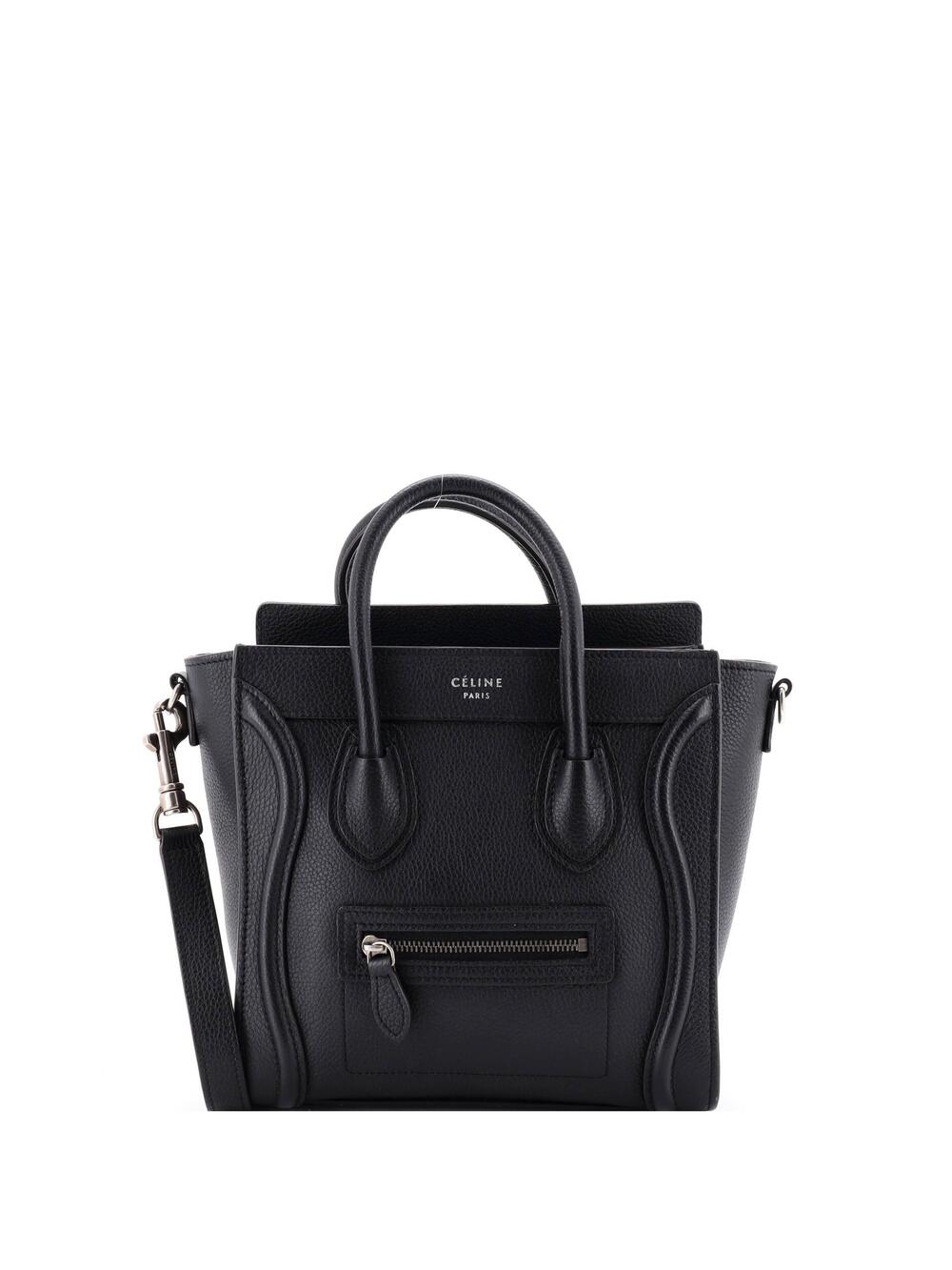 Celine Luggage Bag Grainy Leather Nano #366598C20B